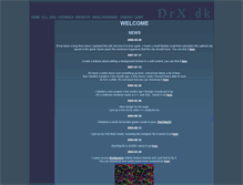 Tablet Screenshot of drx.dk